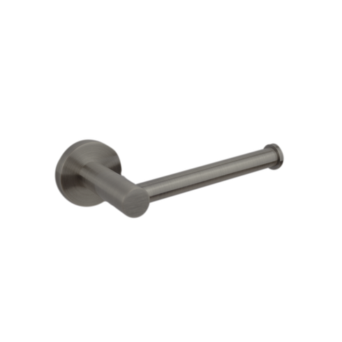 Elysian Toilet Roll Holder - Brushed Gunmetal