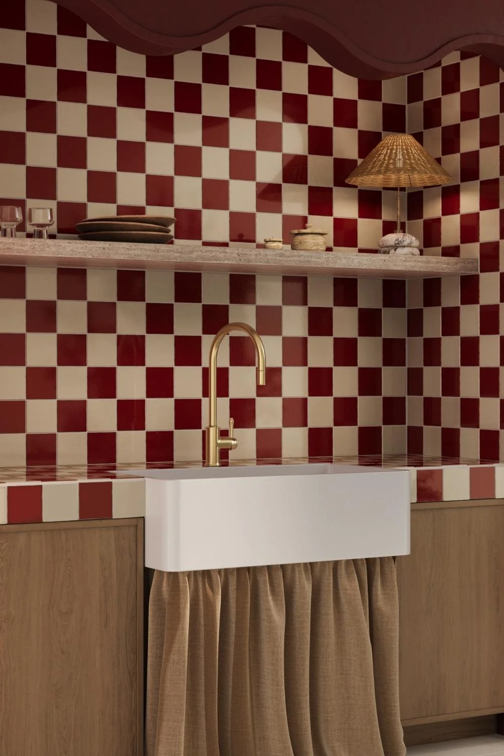 Bathroom Tile Inspiration ABI Checkerboard Tile Bundle Pack