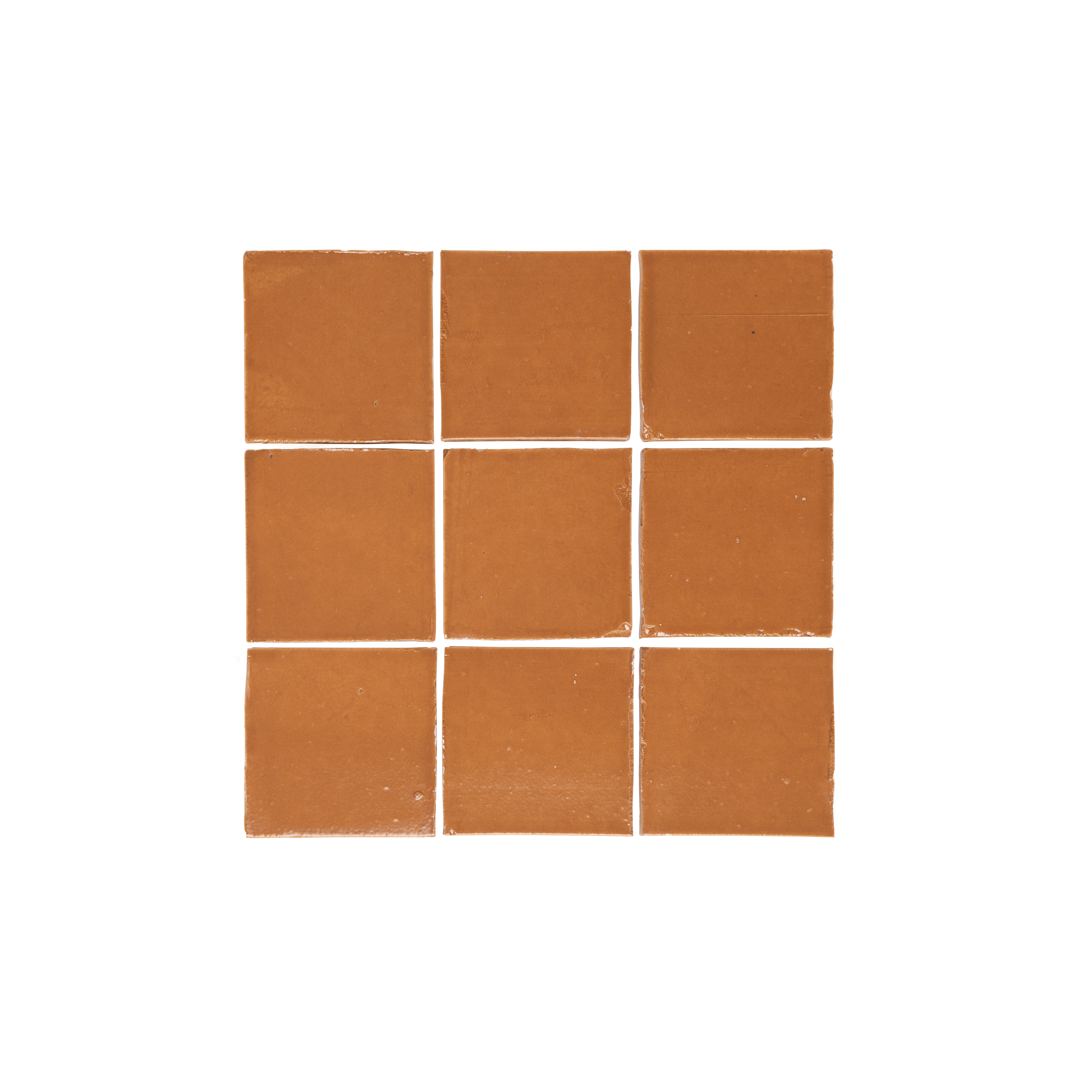 Rommani Handmade Zellige Square Tile - Biscuit