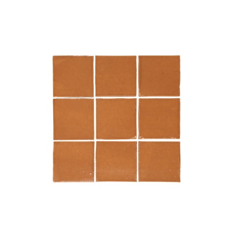 Rommani Handmade Zellige Square Tile - Biscuit