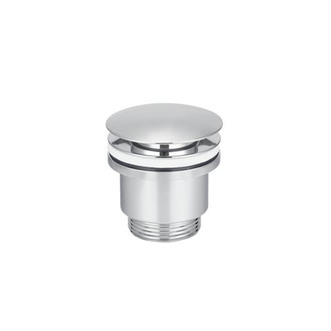 Avi Free-Flowing Basin Waste - Chrome