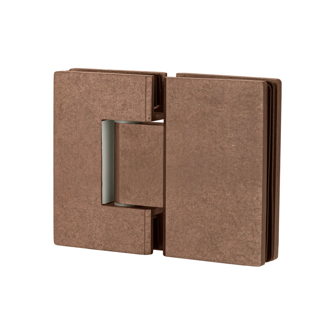 Kenzie Glass to Glass Shower Hinge - Antique Bronze