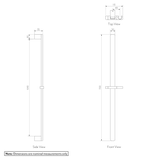 Nesso Shower Rail SPEC
