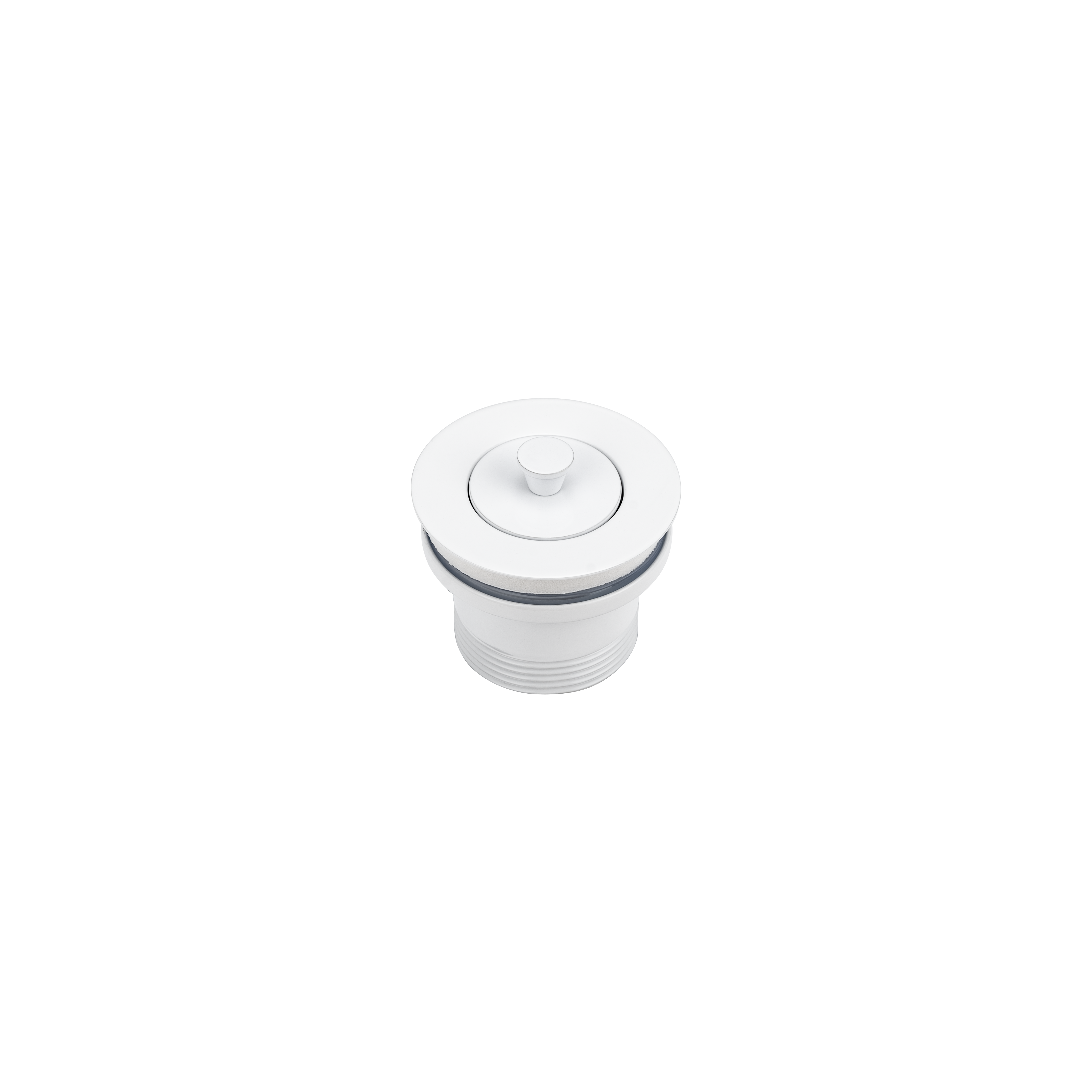Pull-Out Bath Plug - White