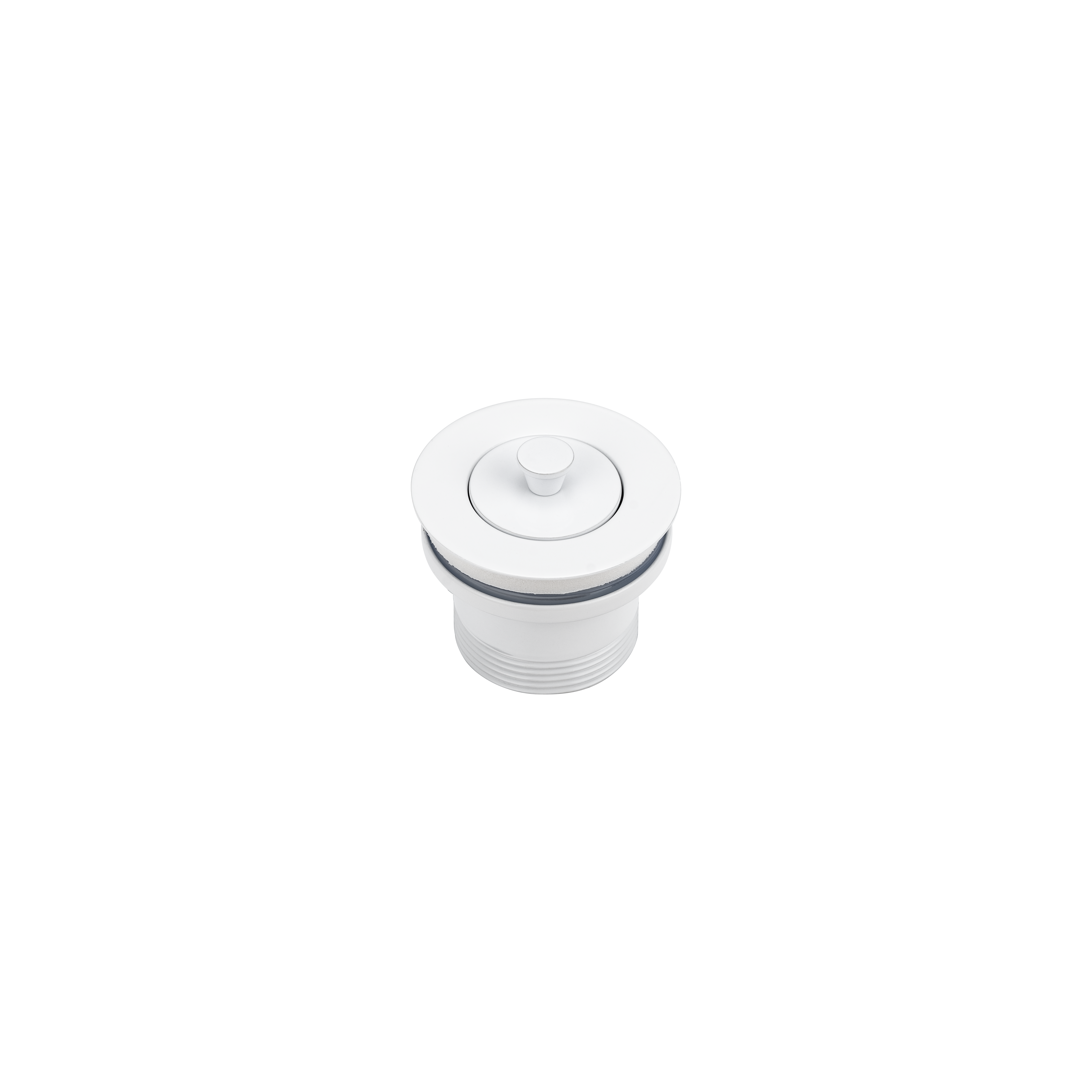 15639 Pull-Out Basin Bath Plug Side White 1