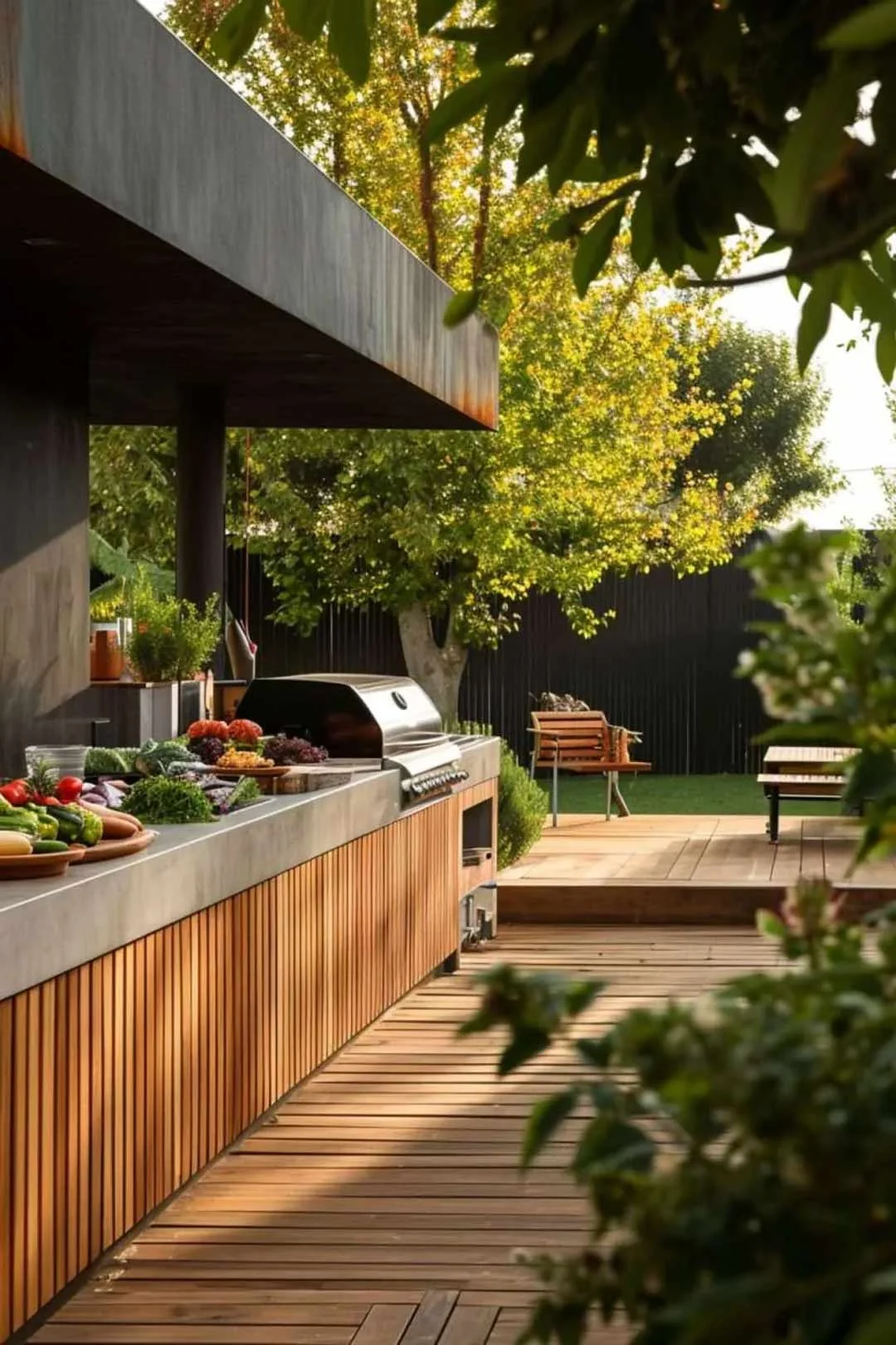 entertaining outdoor kitchen ideas