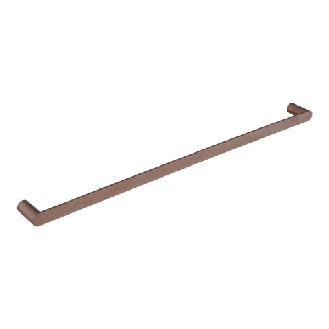 Milani Single Towel Rail 800mm - Antique Bronze