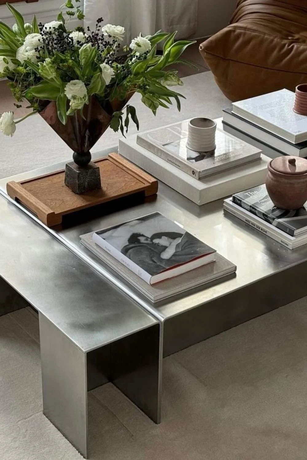 Stainless Steel Applications Coffee Table