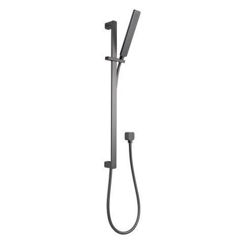 Nesso Hand Shower Rail Set - Brushed Gunmetal