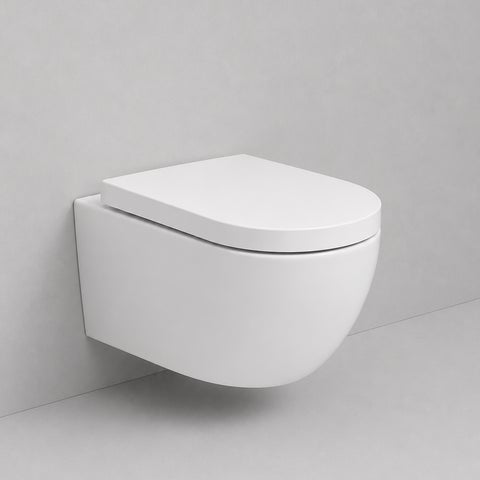 Asher Rimless Wall-Hung Toilet Suite
