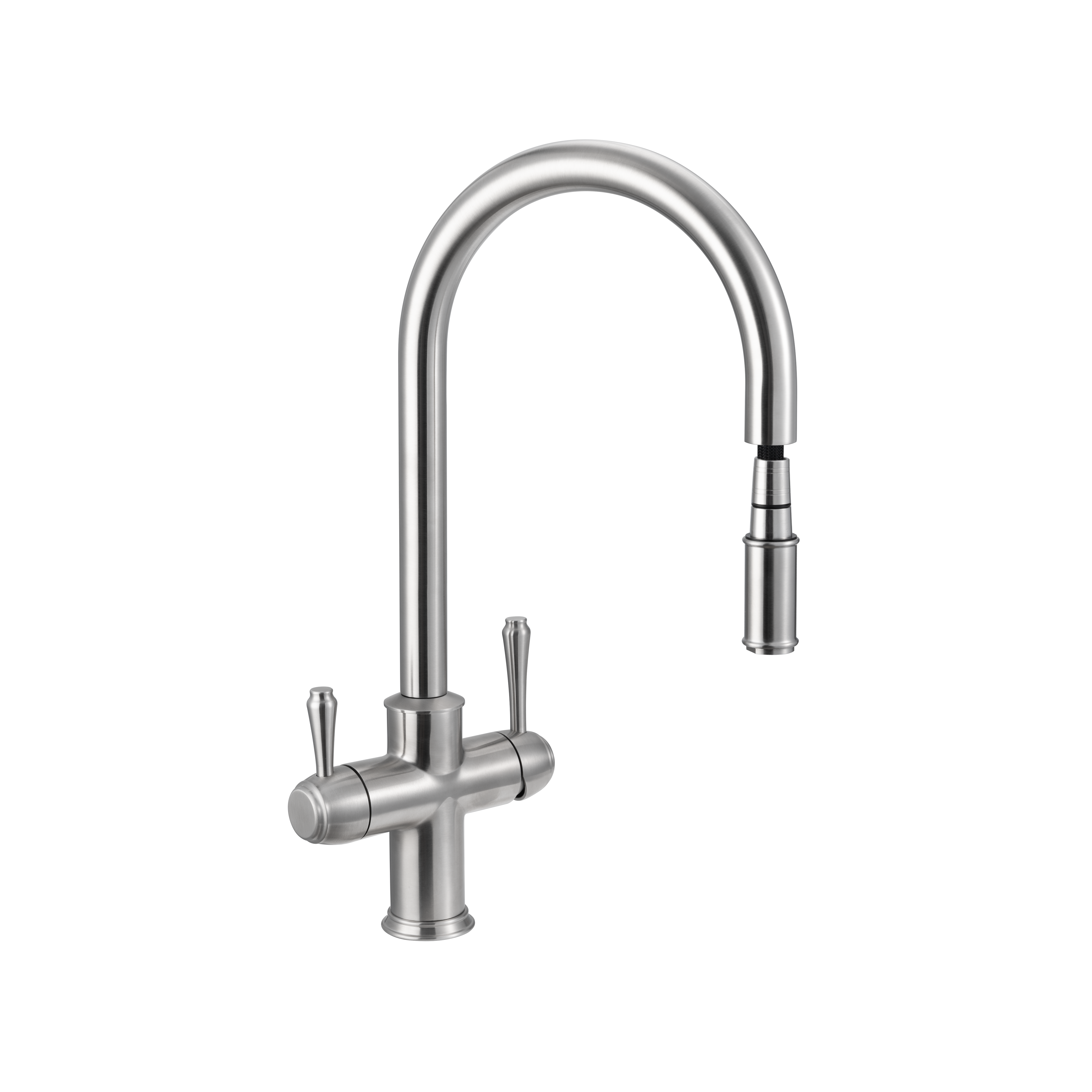 Kingsley-3-Way-Pull-Out-Filter-Tap Side Stainless Steel-1 1