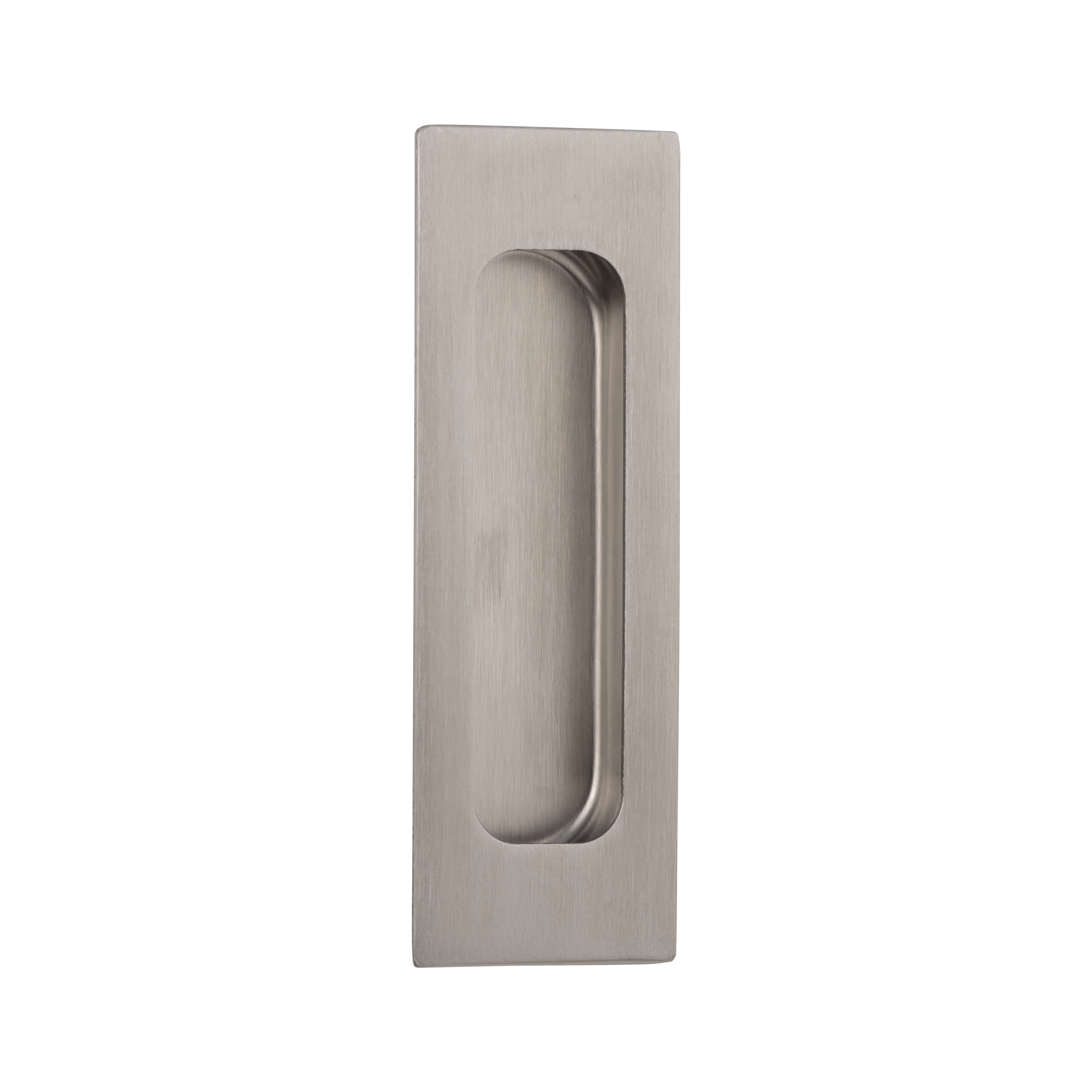 Atley Rectangular Flush Pull - Stainless Steel