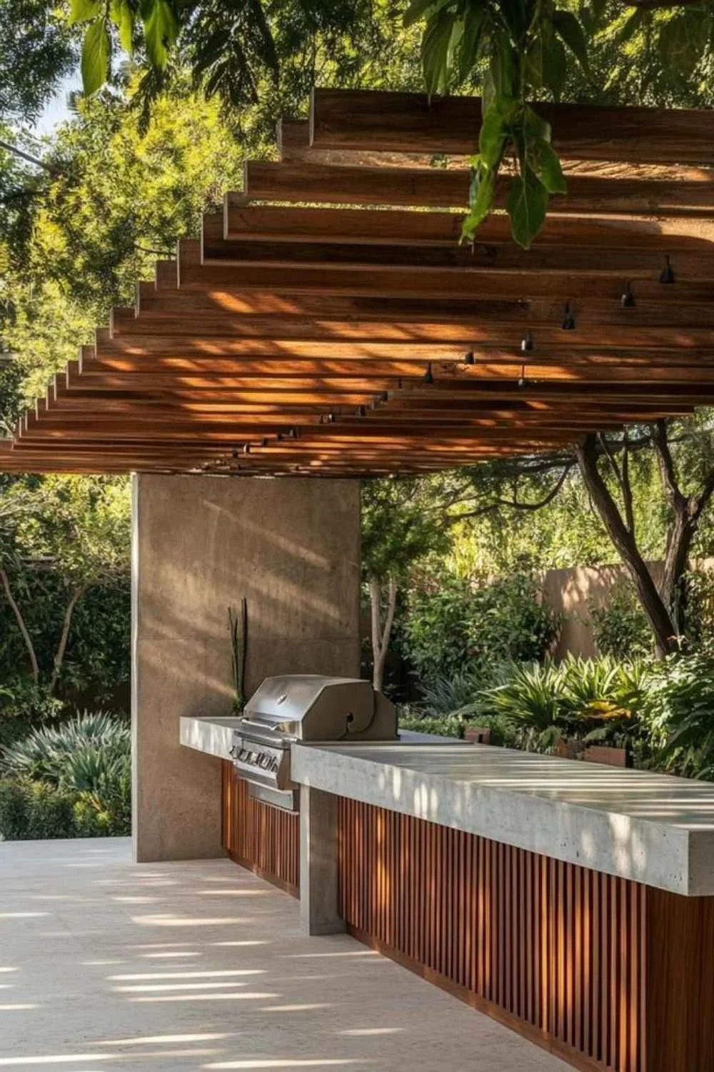 Outdoor Kitchen Designs Pergola