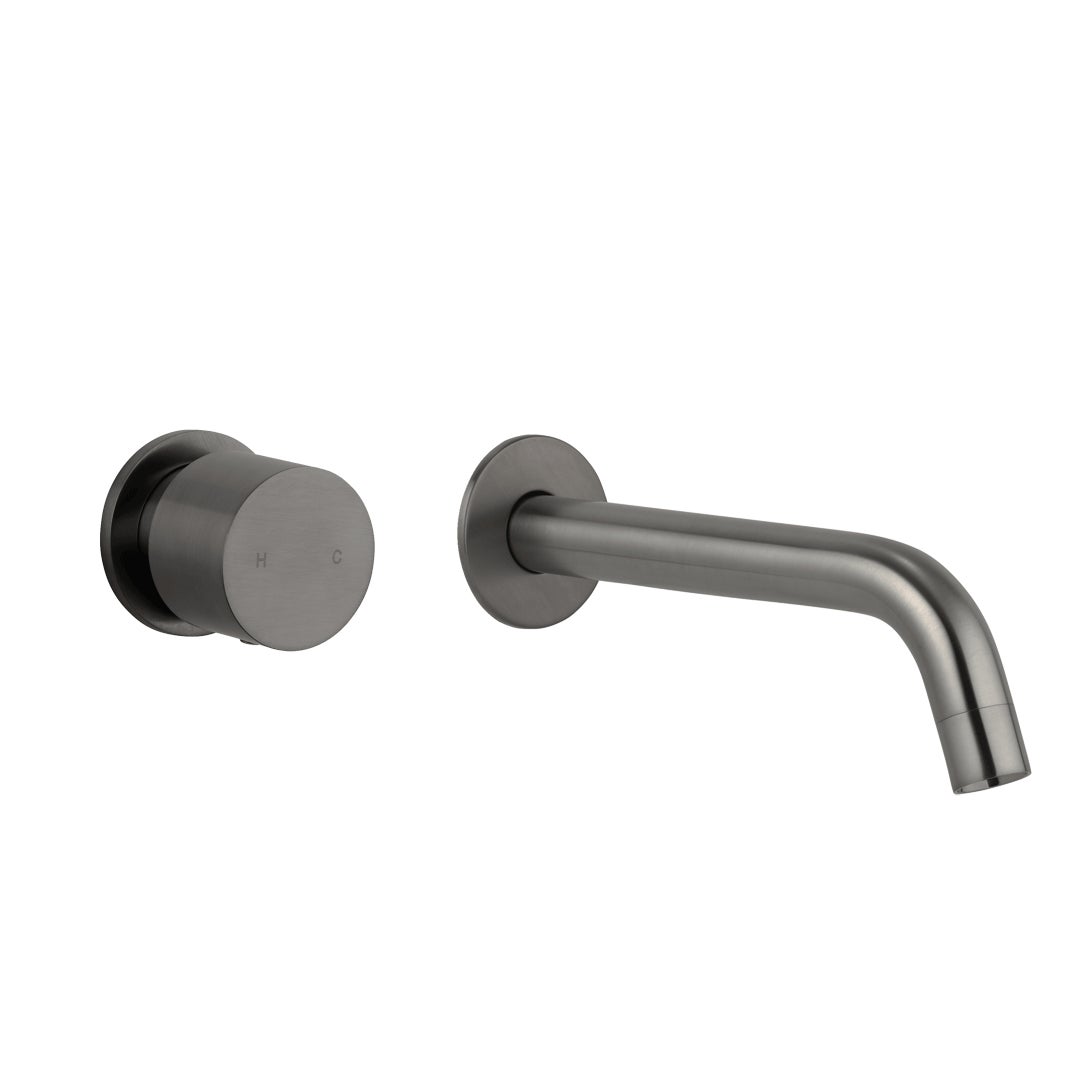 Milani Progressive Mixer  amp  Spout Set - Brushed Gunmetal - Feature