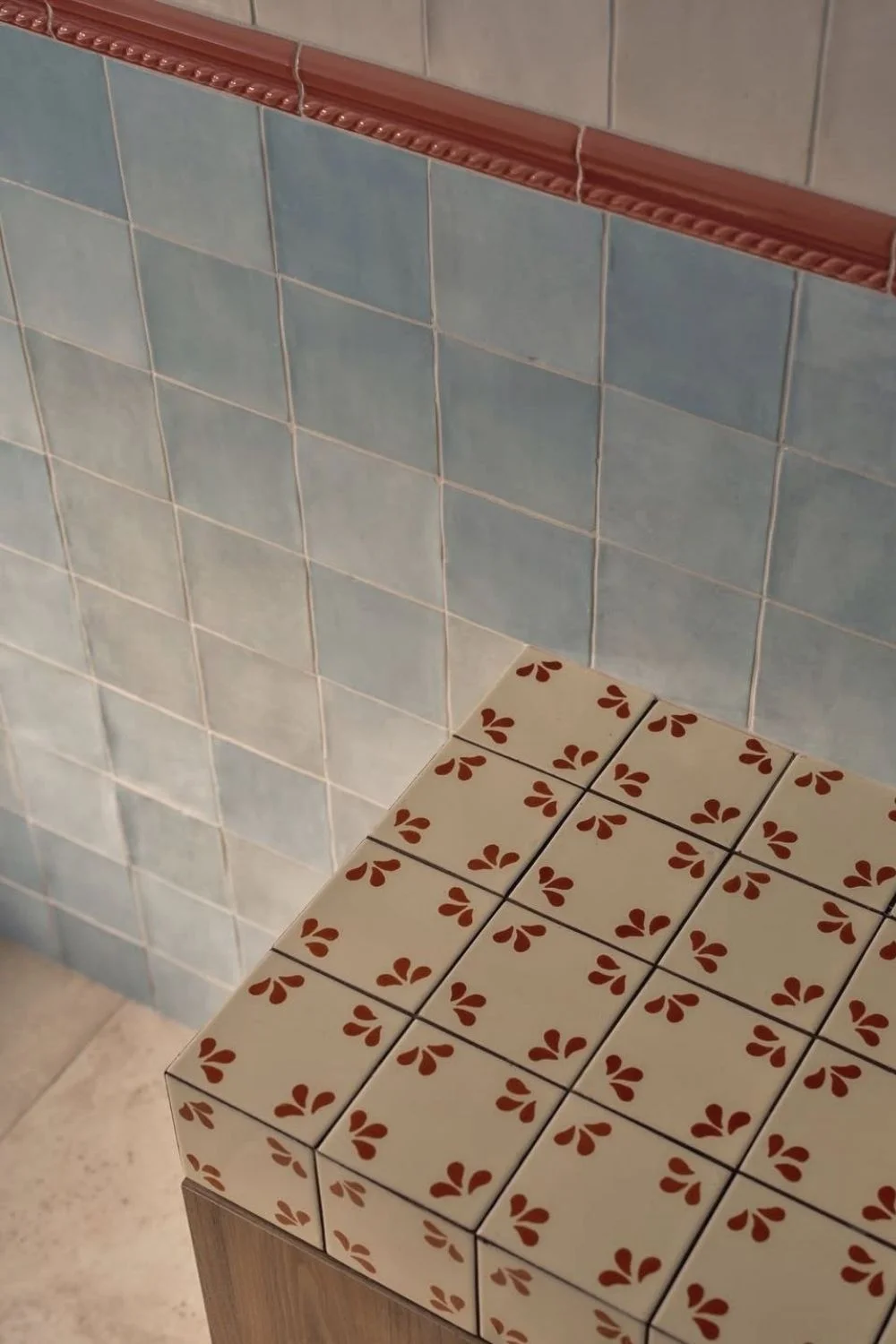 Bathroom Tile Inspiration Vintage Paisley Tile Style