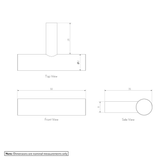 TEZRA Cabinetry T Pull 50 Spec-01