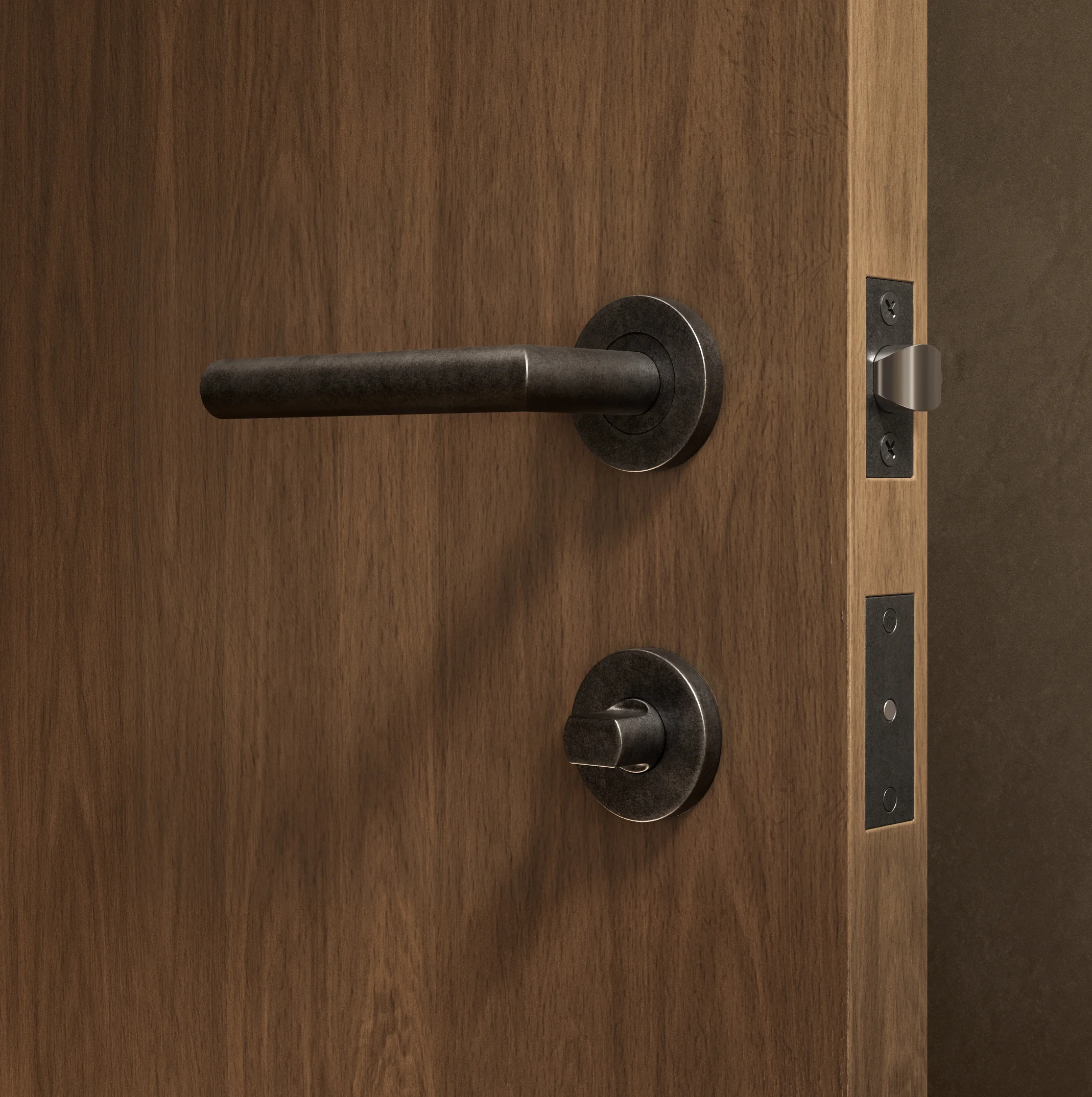 Antique Powder%20Room Door-Davis Slate