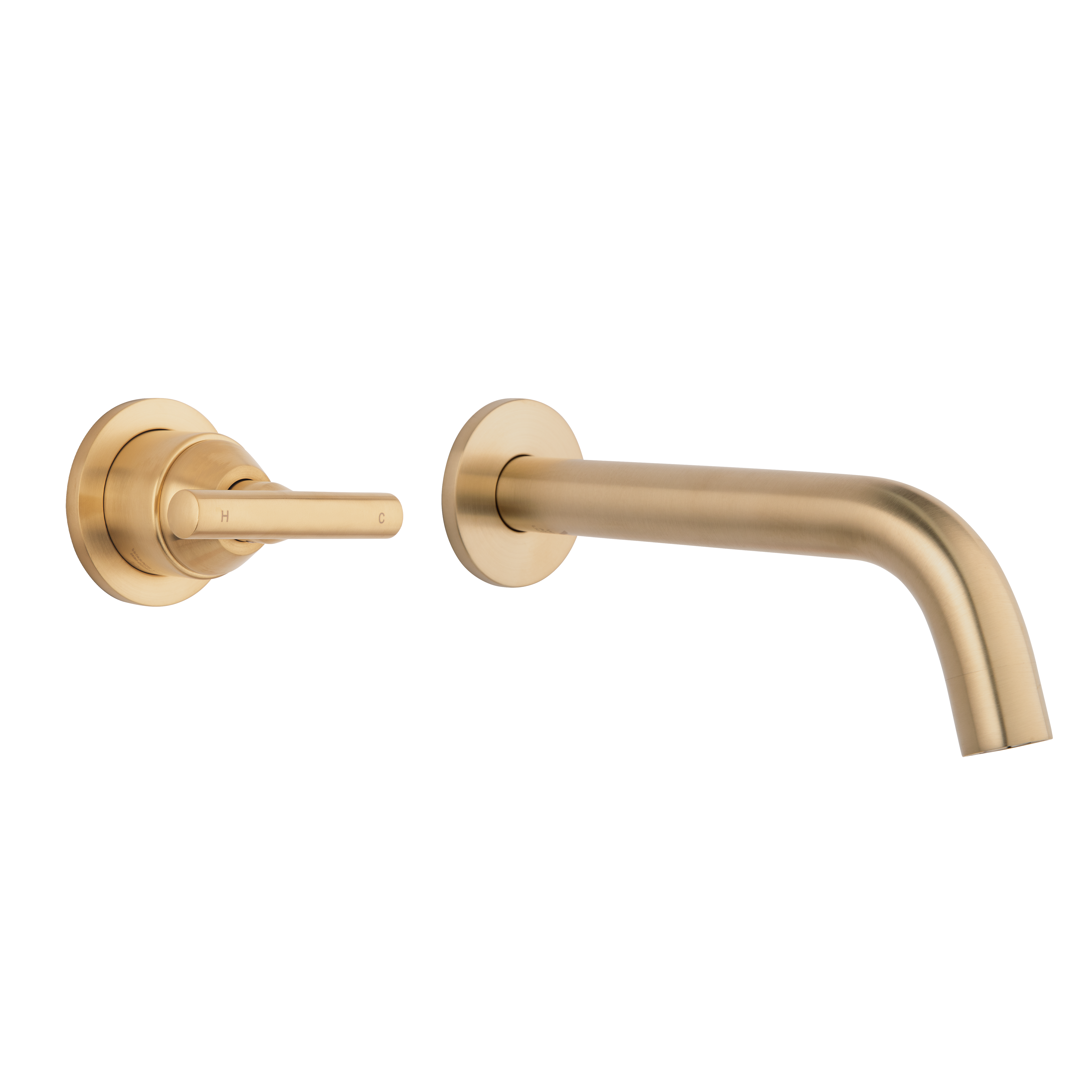Barre Progressive Mixer & Spout Set - Brushed Brass