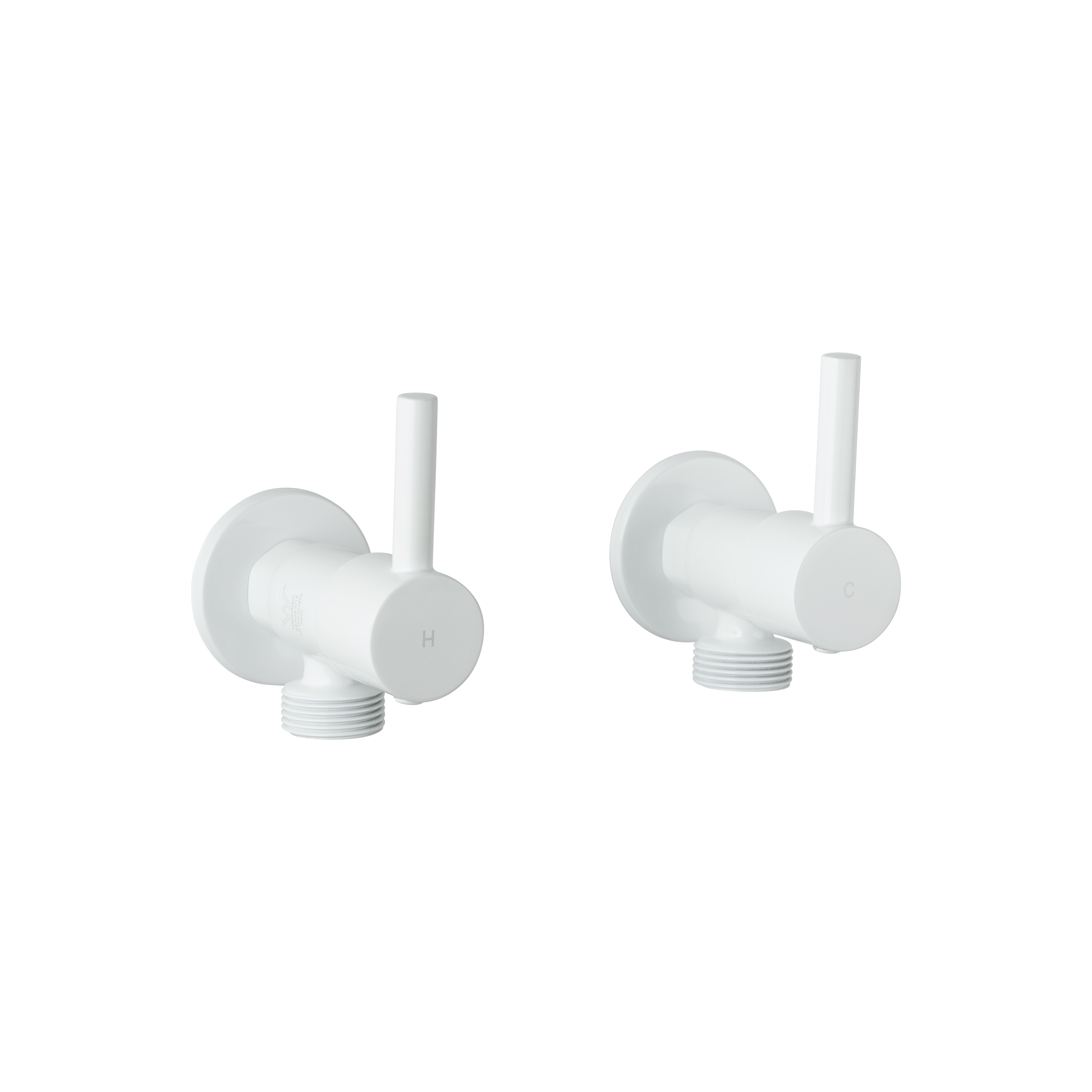 Elysian Washing Machine Stops - White