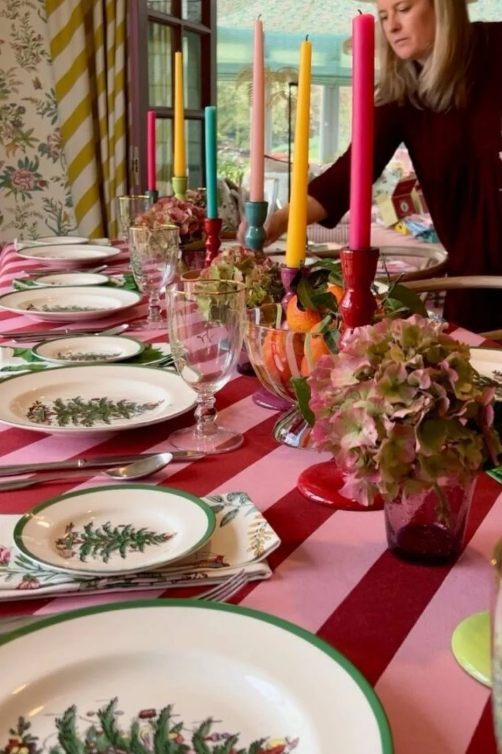 Christmas Home Decor Bright Bold Maximalist