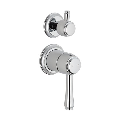 Kingsley Shower Top Diverter - Chrome