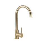 Elysian Kitchen Mixer Brushed Brass