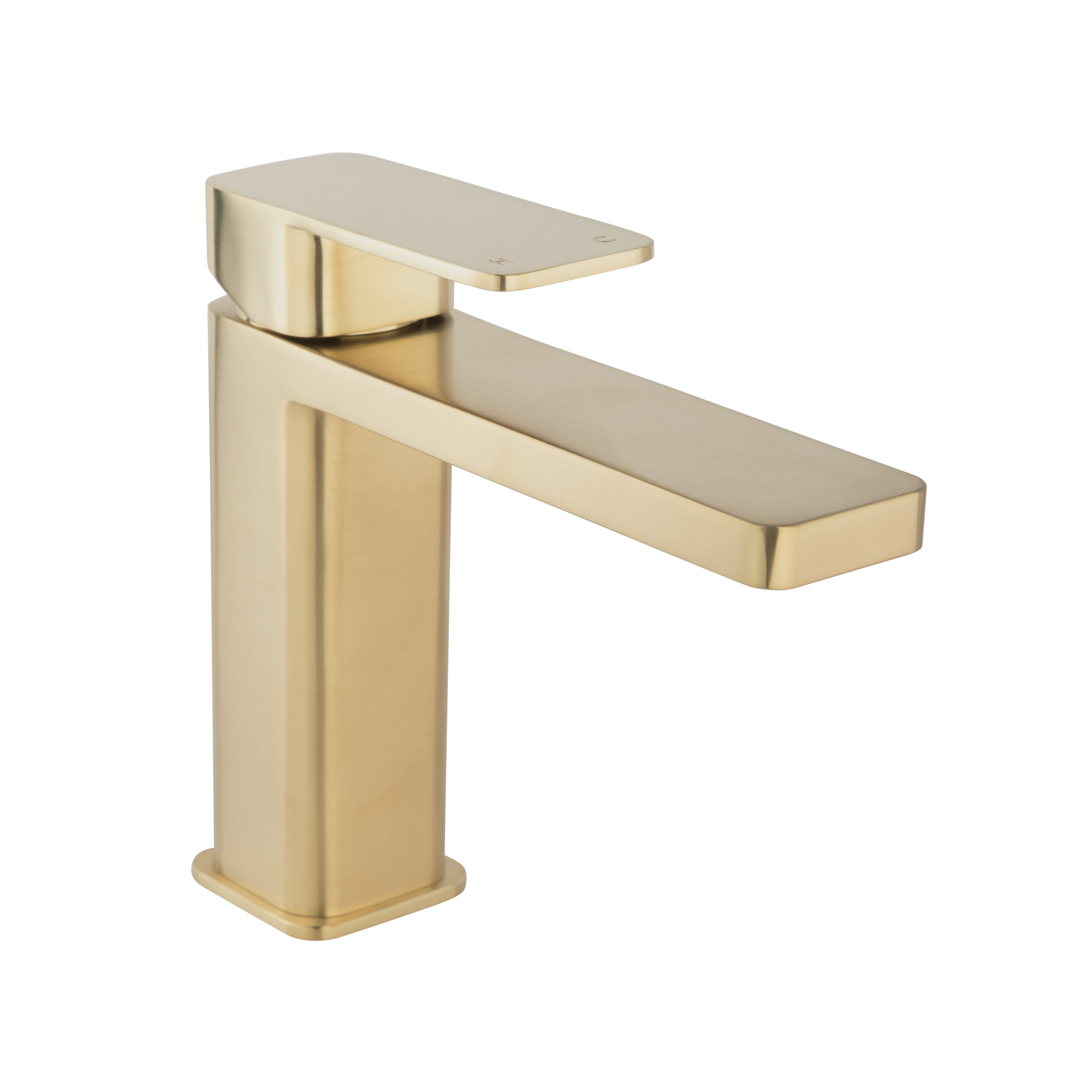 Nesso Basin Mixer - Brushed Brass