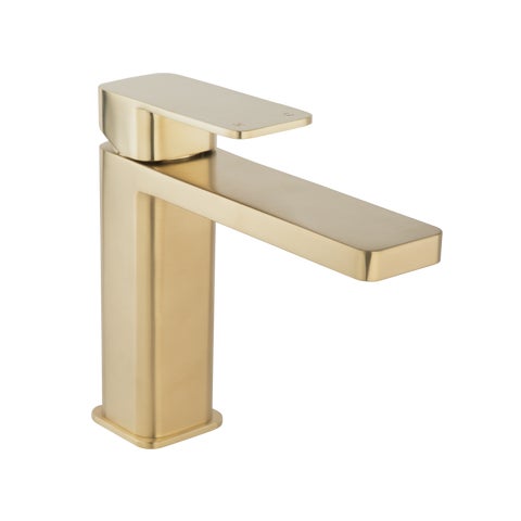 Nesso Basin Mixer - Brushed Brass
