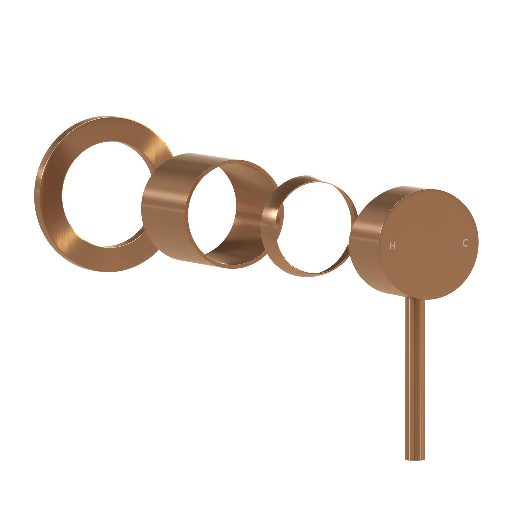 Sola Handle Kit Brushed Copper 2