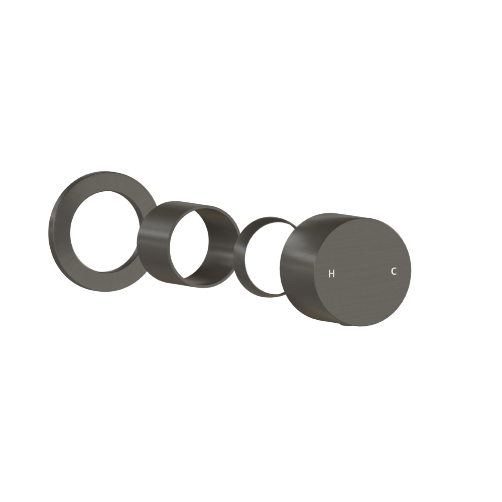 Milani Progressive Handle Kit - Brushed Gunmetal