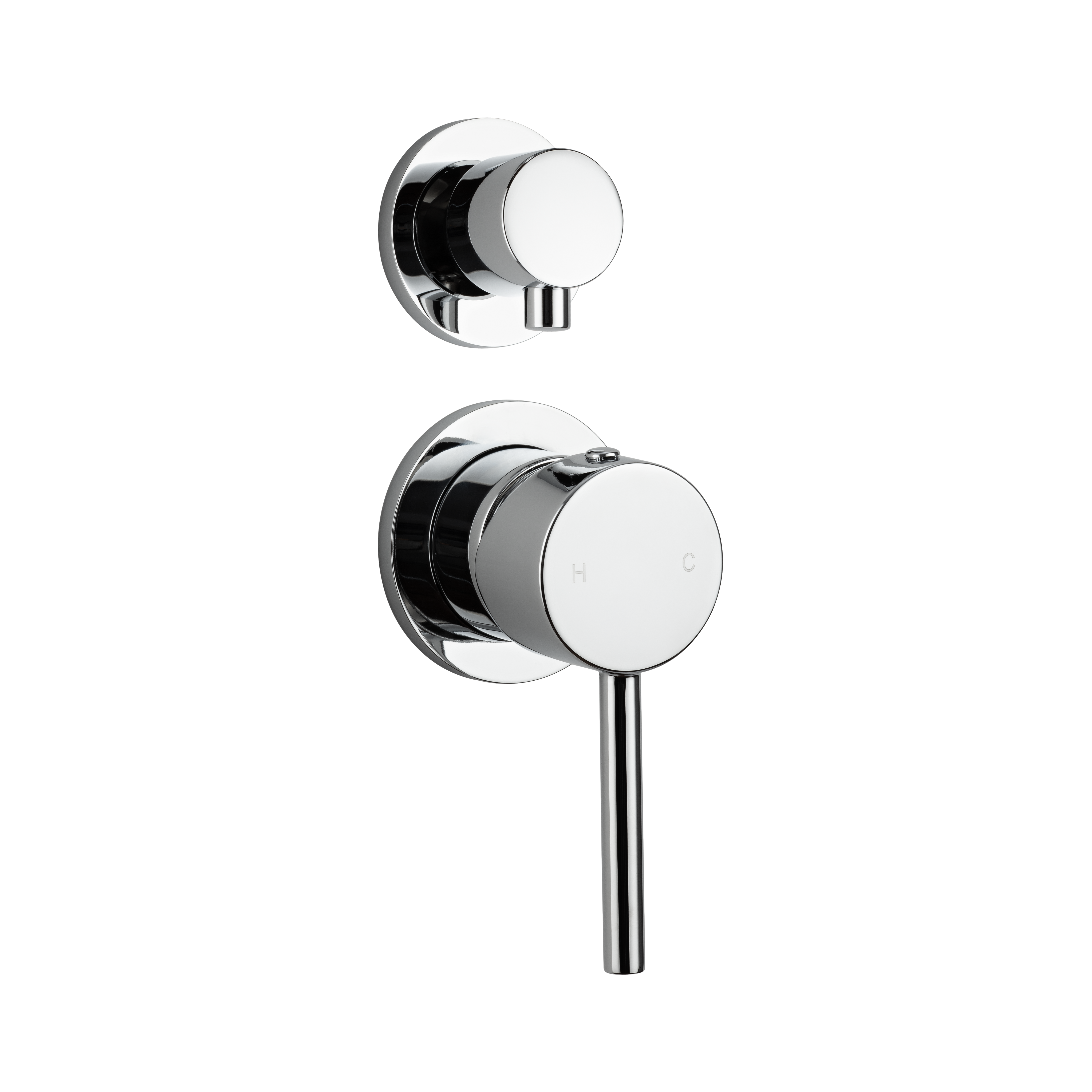 Elysian Shower Top Diverter - Chrome