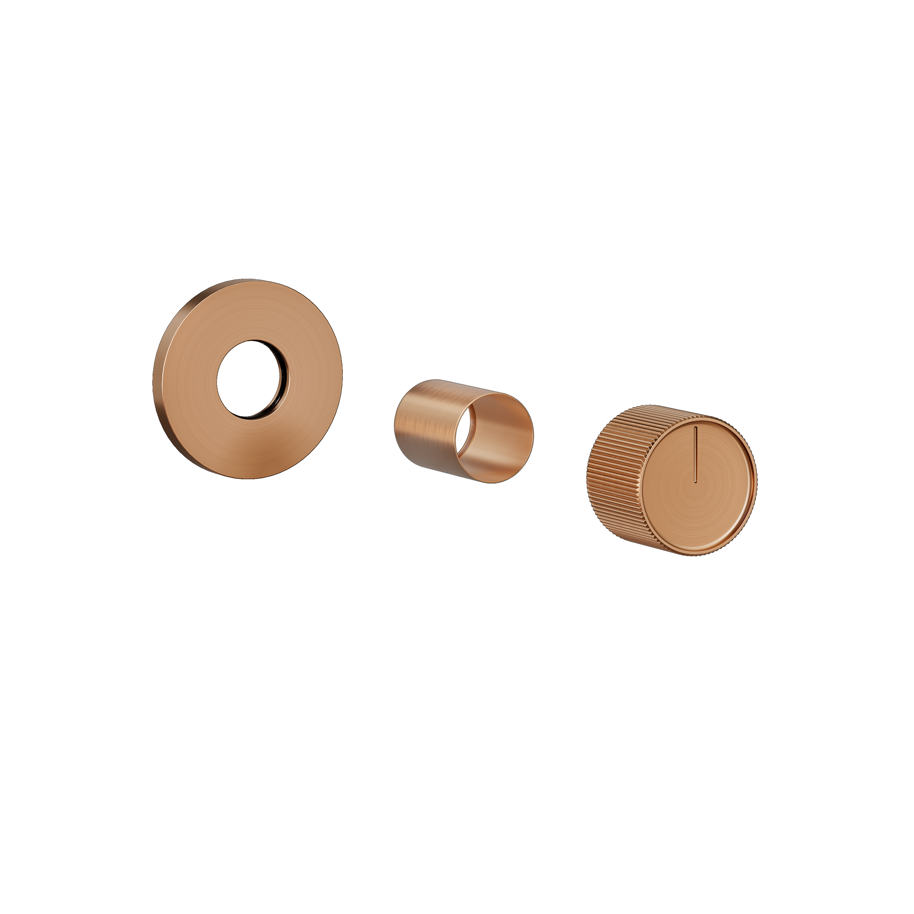 Namika Diverter Handle Kit - Brushed Copper