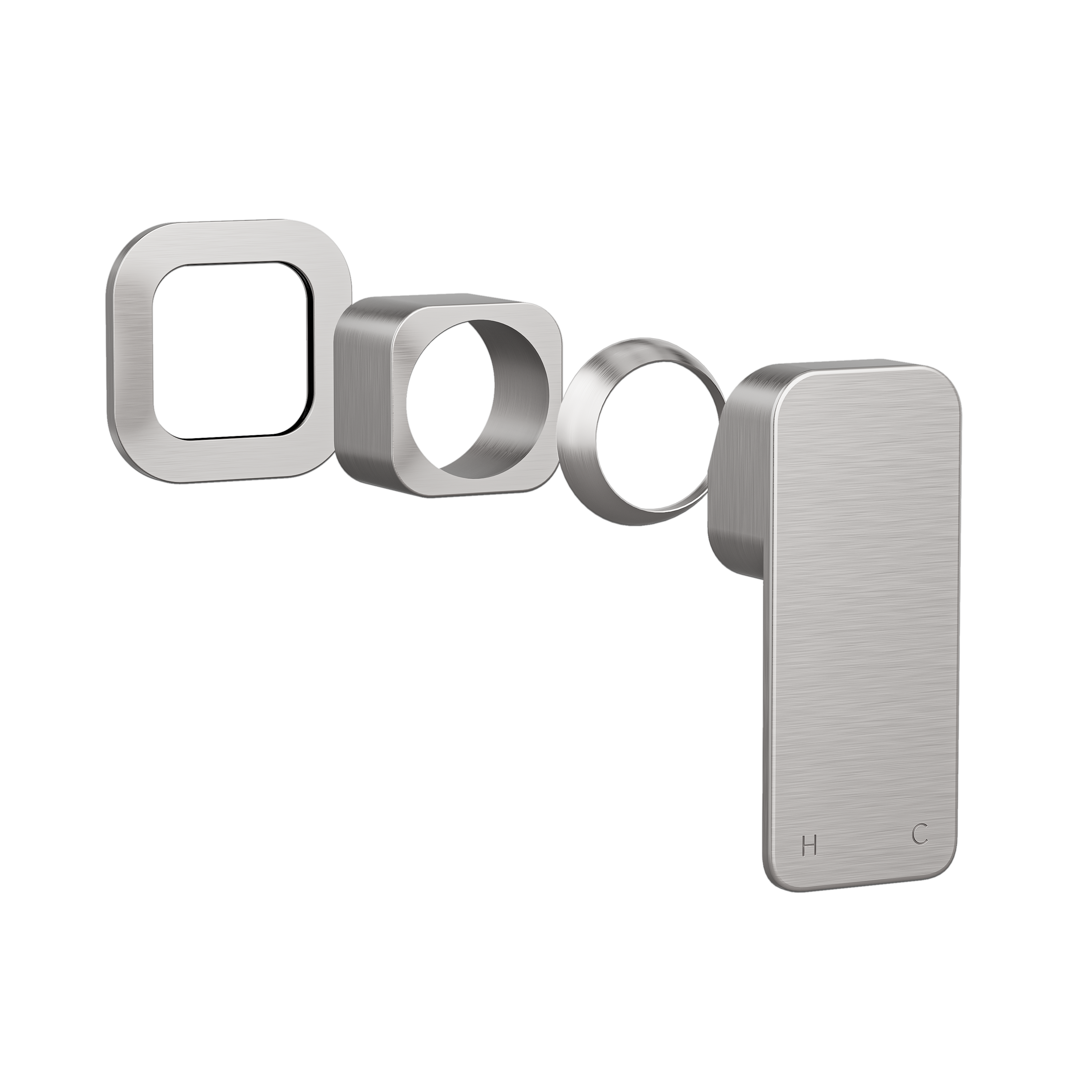 Nesso Minimal Handle Kit - Stainless Steel