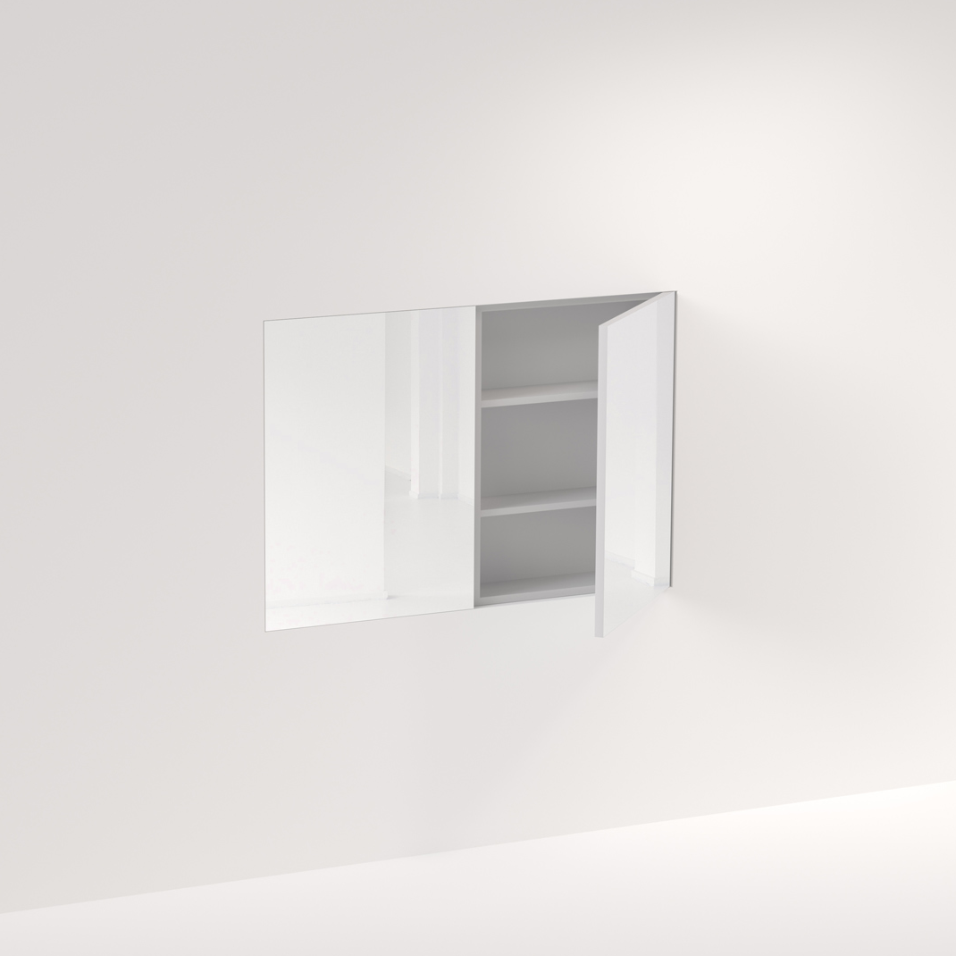 Myra 2-Door Mirror Cabinet Recessed - 1128mm