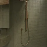 Shower Close Up NESSO Shower Rail Bp BC