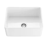 Hartley Small Single Farmhouse Sink White 2