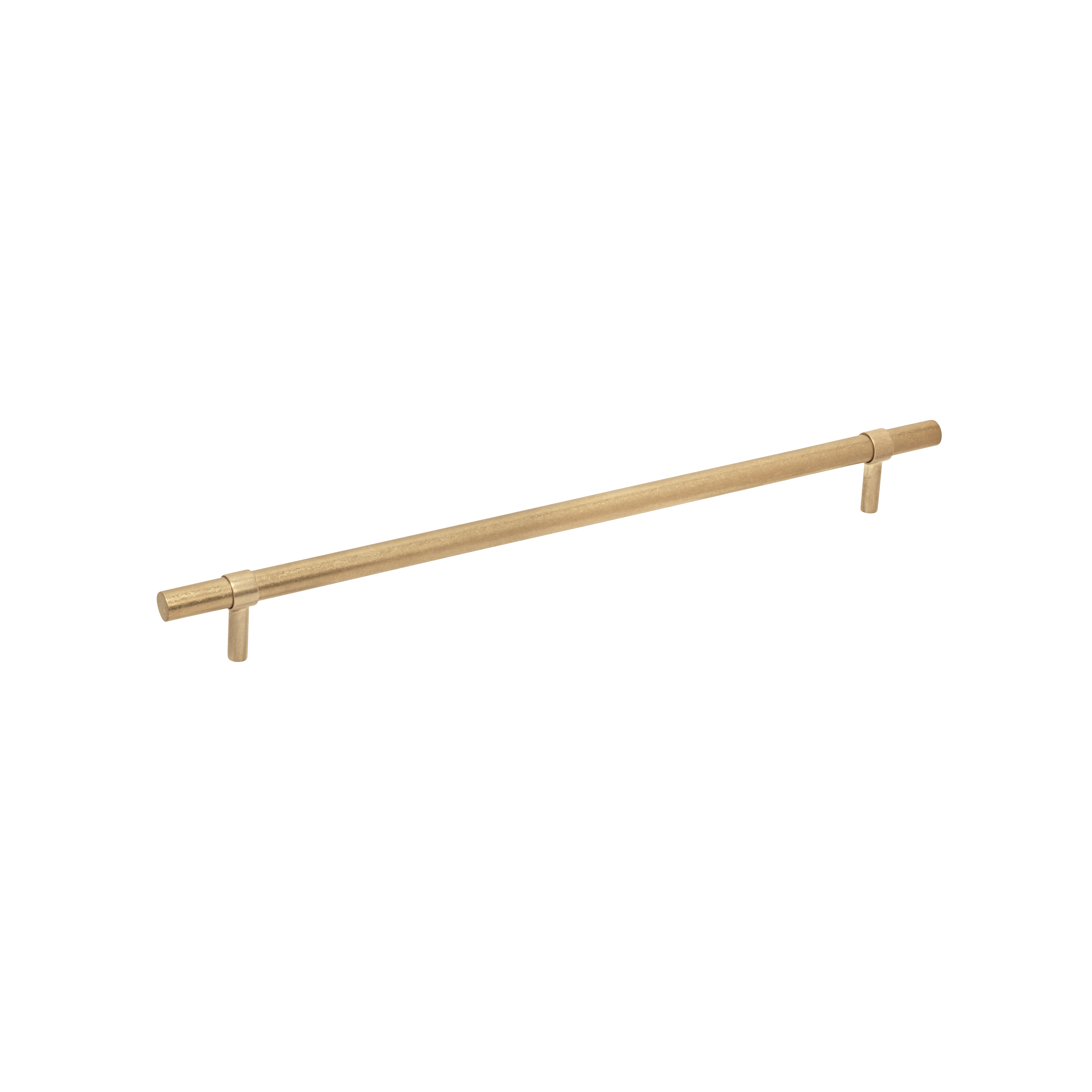 Modi Adjustable Cabinetry Pull 350mm - Tumbled Aged Brass
