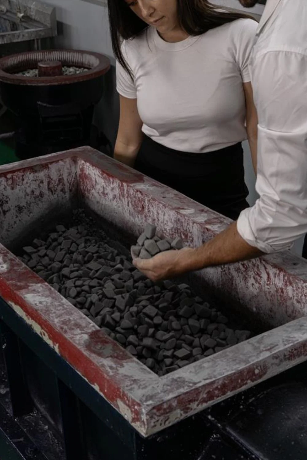 Modern Antique Interior Design ABI Tumbling Process