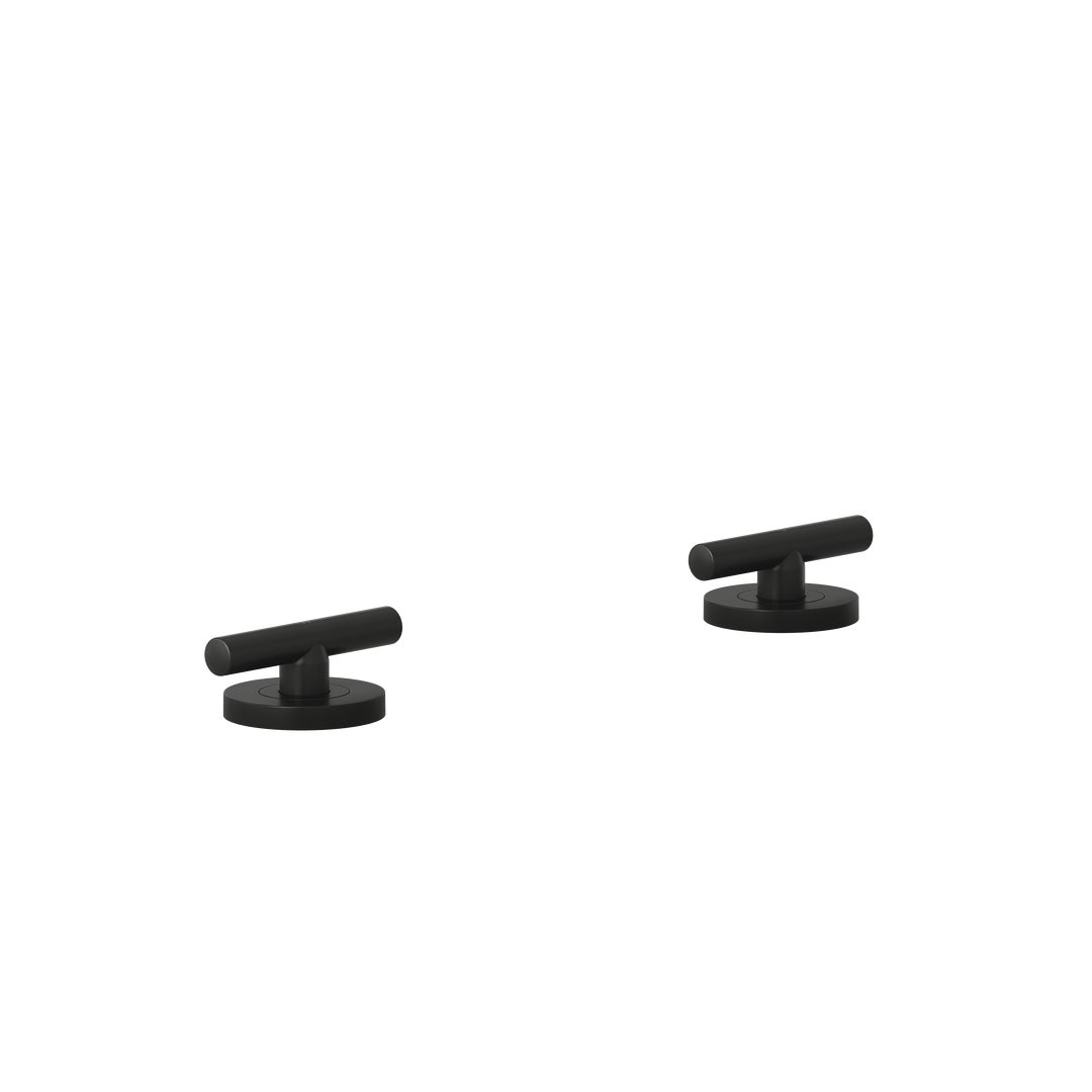 Barre Assembly Bench-Mounted Taps - Matte Black