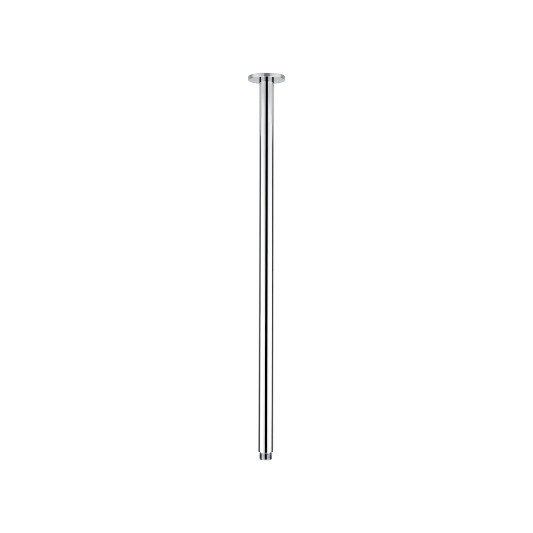 Shower Dropper Extended Round 600mm - Chrome