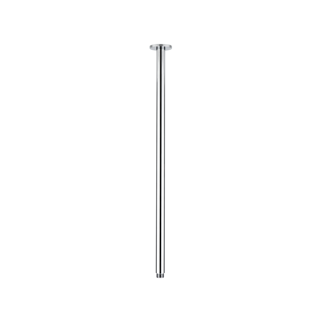 Shower Dropper Extended Round 600mm - Chrome
