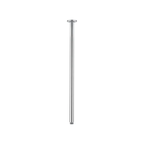 Shower Dropper Extended Round 600mm - Chrome