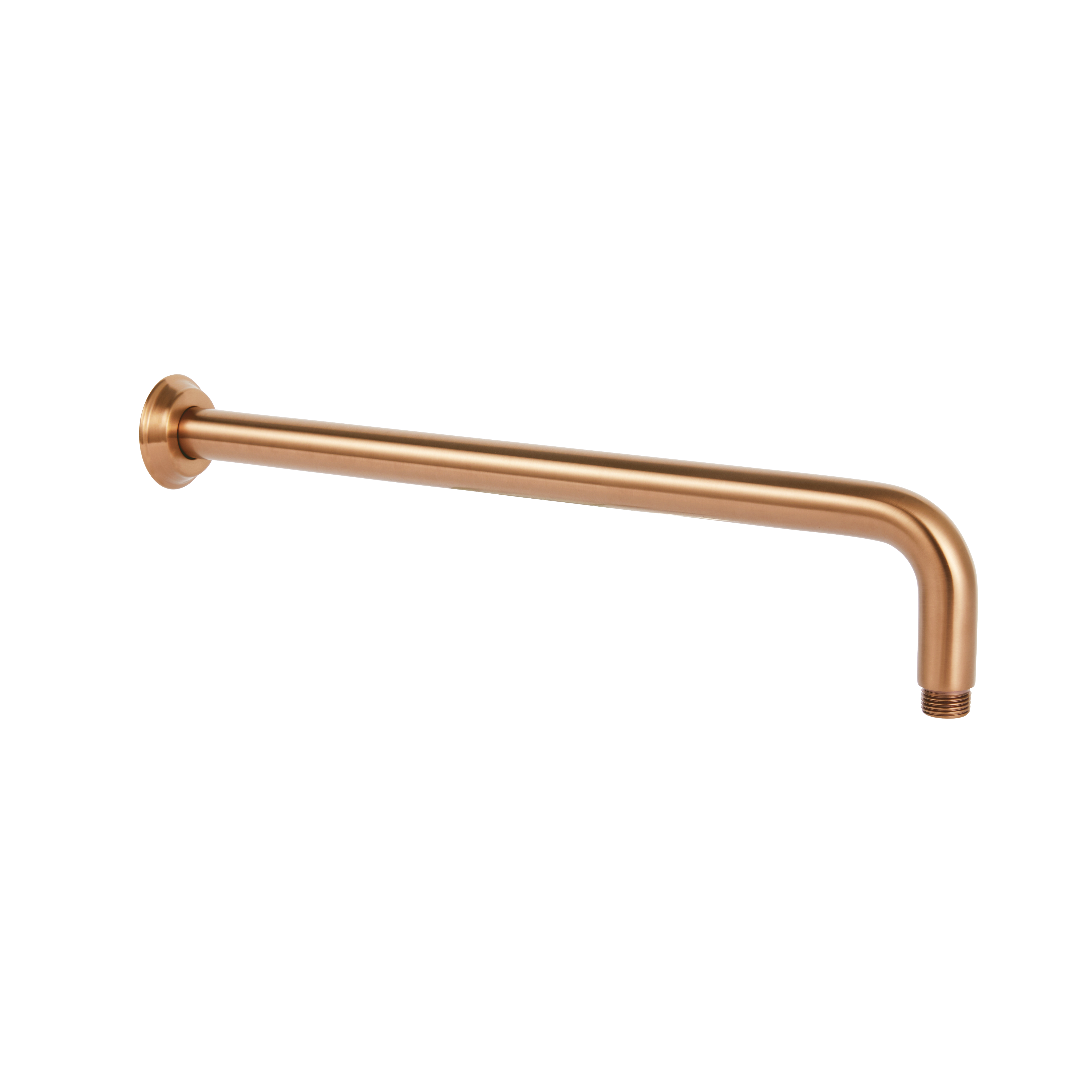 Kingsley Shower Arm - Brushed Copper