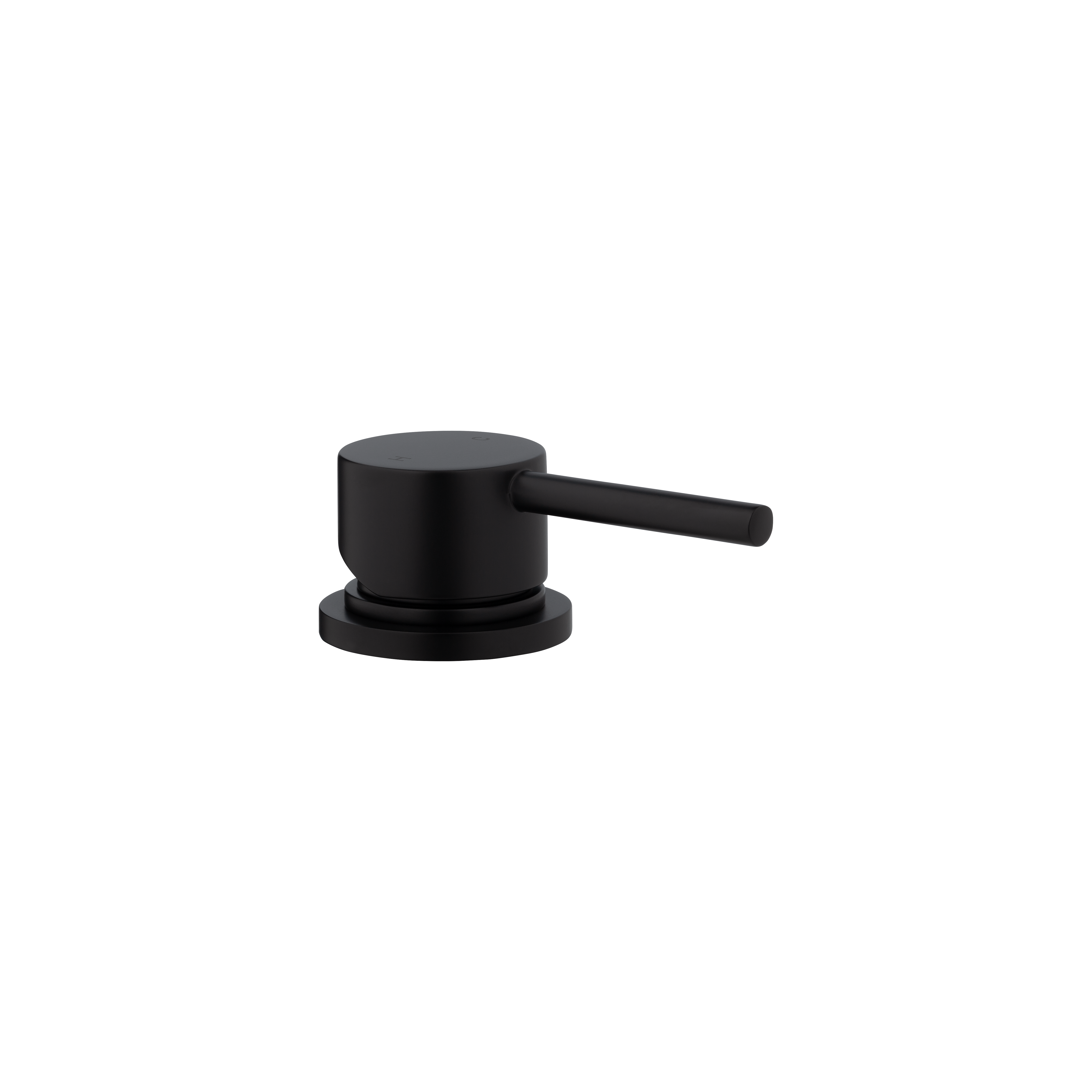 Elysian Bench Mounted Minimal Mixer - Matte Black