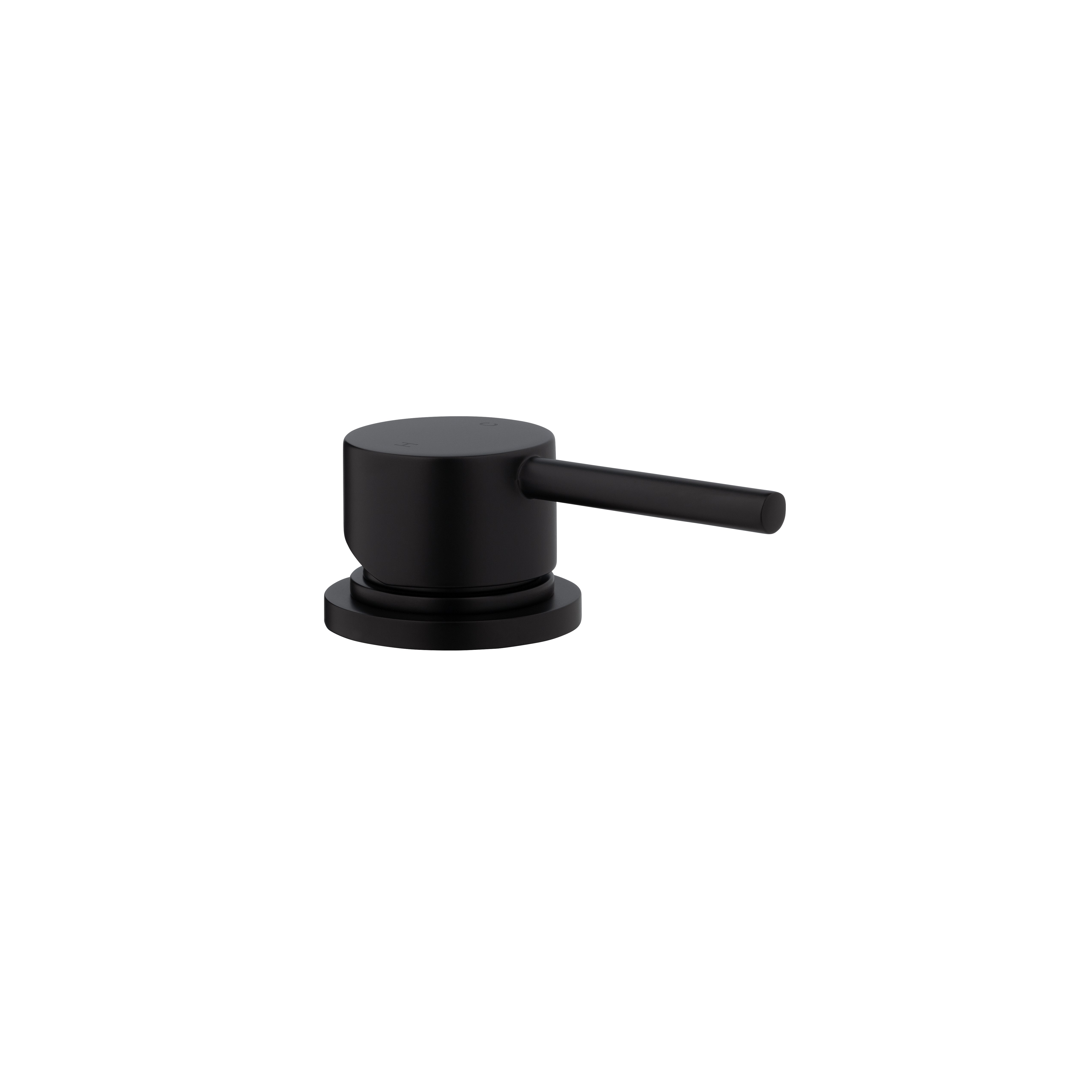 Elysian Bench-Mounted Minimal Mixer - Matte Black