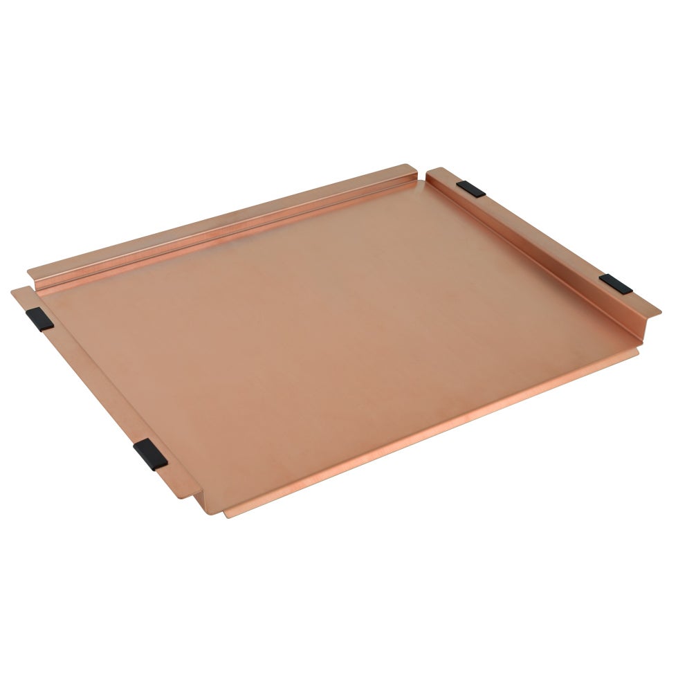 Bench Top Draining Tray – Brushed Copper – Essential Series