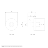Pika Cabinetry Knob Spec-01