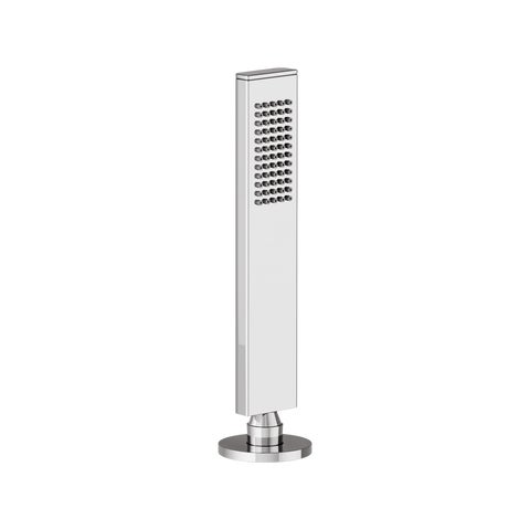 Deck Mounted Retractable Rounded Rectangle Hand Shower - Chrome