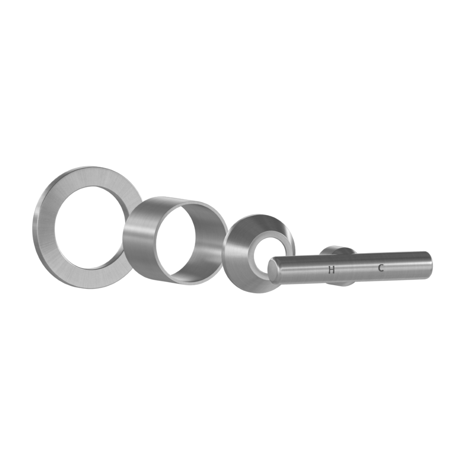 Barre Progressive Handle Kit  Brushed Nickel - Feature