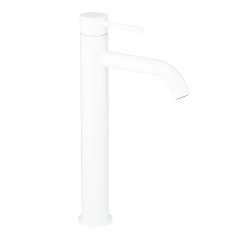 Elysian Extended Basin Mixer - White
